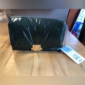 A New Day Stylish Green Puffy Bag